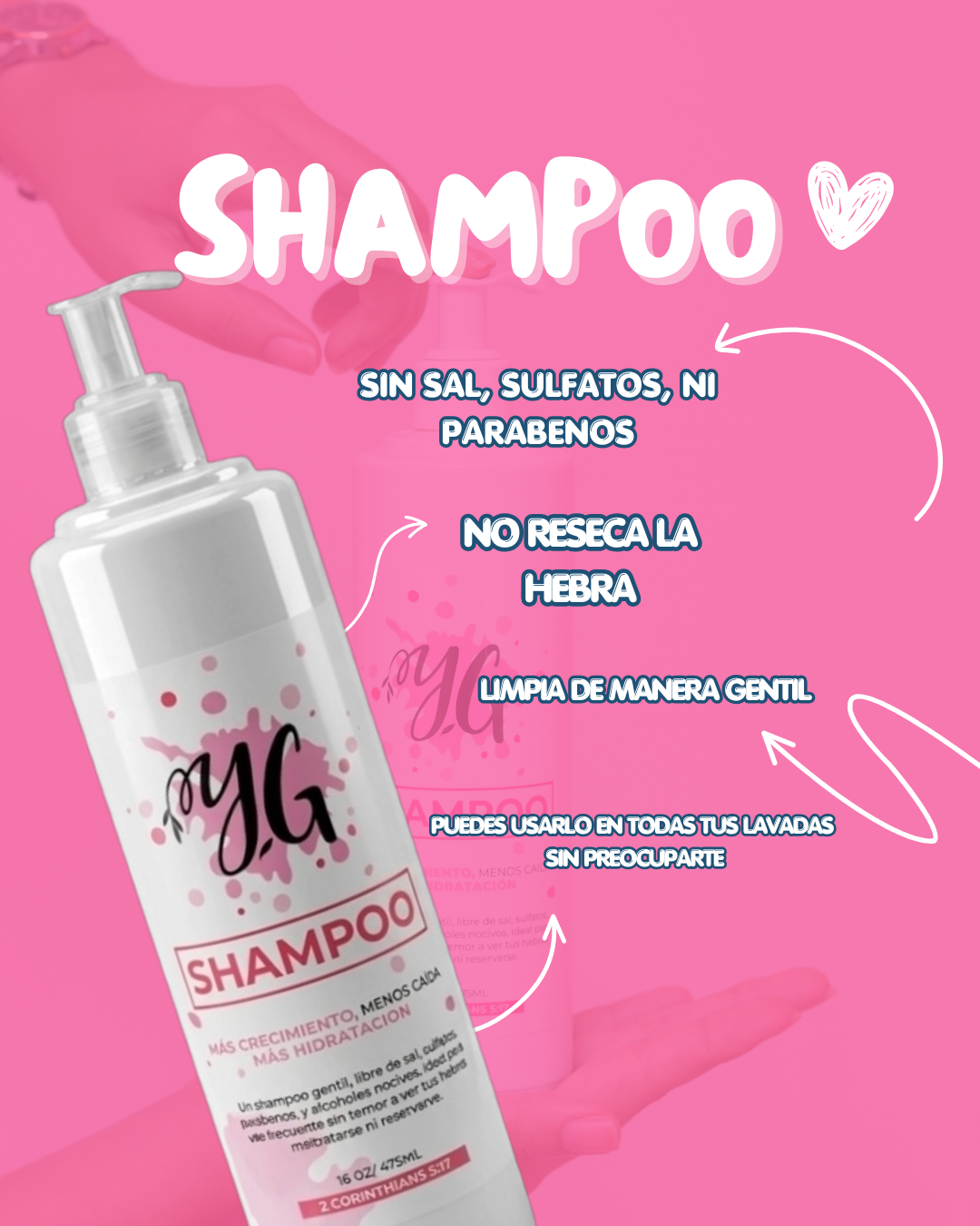 Shampoo sin sal Shampoo sin sal